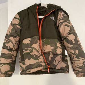 North Face Boys’ Reversible Shasta Full-Zip Hooded Jacket